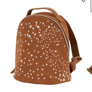 OshKosh B'gosh tan  Floral print  Backpack